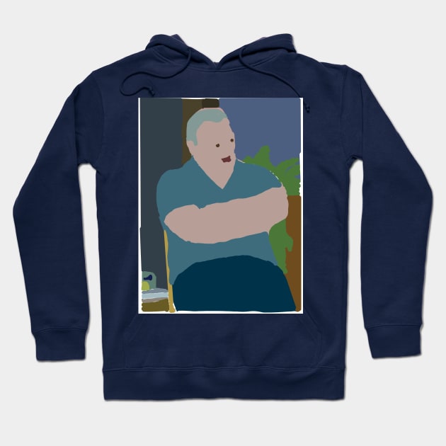 Irish Uncle Matt Memes Abstract Hoodie by ellenhenryart